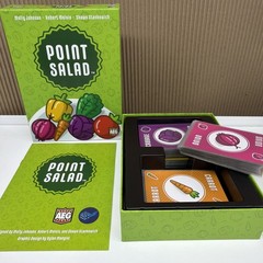 AEG Point Salad Card Drafting Game, Double-Sided Cards, 2-6 Players, Sleeved NM