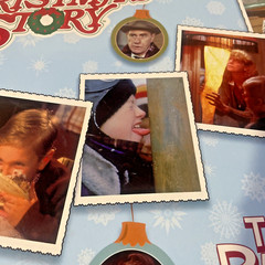 Warner Bros Christmas Story The Party Game NECA Wiz Kids Open Box Complete READ*