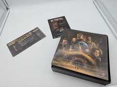 DUNE 2021 BOARD GAME Legendary Movie Film -Slight Box Damage, missing dice