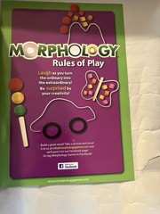 Morphology Creativity Wins 2011 Board Game VG condition Open Never Played