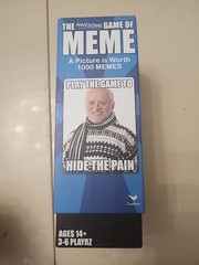 The Awesome Game of Meme Cards Game Box Ages 14+ 3-6 Players Fast Shipping Game