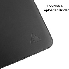 Toploader Binder, Holds 504 Toploaders, 9-Pocket 3 inches x 4 inches, Black