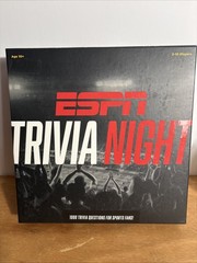 ESPN Trivia Night 1000 Trivia Questions For Sports Fans, 2-10 Players, New