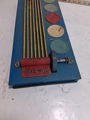 Antique GEE WIZ No. 40 Wolverine Supply Toy Metal Horse Racing Game TD37D