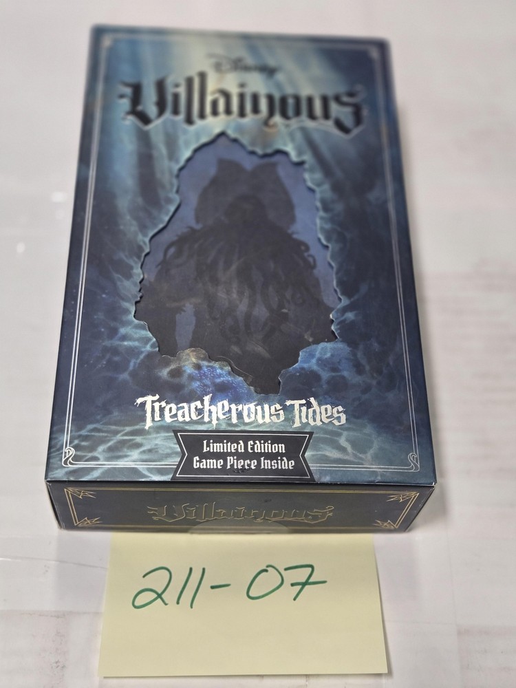 Ravensburger Disney Villainous Treacherous Tides Game 2+ Players 10+ New Sealed