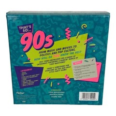 Ridley’s Brand That’s So 90s Trivia Board Game 1000 Questions Party NEW SEALED