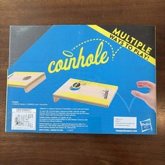 Coinhole Game The Tabletop Coin Bouncing Party Game by Hasbro Gaming