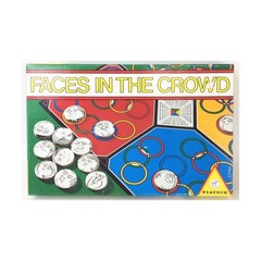 Piatnik Boardgame Faces in the Crowd Box Fair/VG+