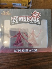 CMON Zombicide Lot Of 4 Promo Survivor / Character Miniature Kris Curro Charles