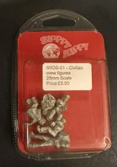 Sloppy Jalopy IWOS-01 – Civilian Crew Figures – 28mm? – Historical Miniature