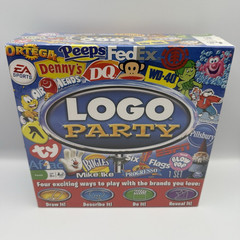 Spin Master Logo Party Brands Trivia Game, Team Play, 2+ Players, Ages 8+