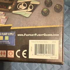 Fantasy Flight Games Fallout: The Board Game Miniatures 1-4 13+ 2017 ZX02