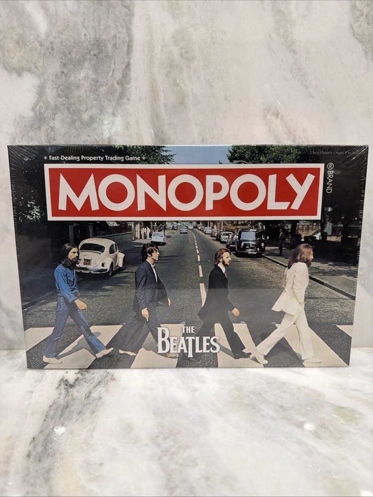 Monopoly The Beatles Edition Game Board USAopoly Hasbro NEW