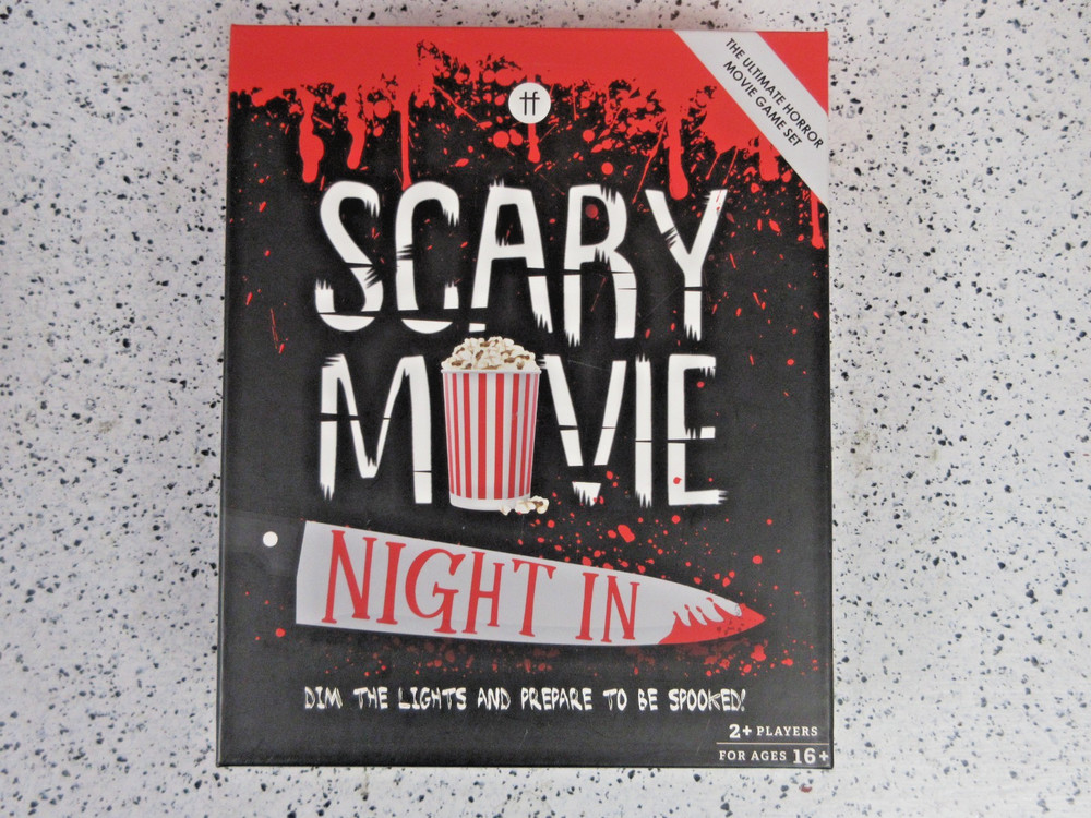 Scary Movie Night In – Horror Halloween Fun Game Set NEW Open Box Free Shipping