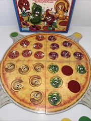 Vintage Pizza Party Matching Game Parker Brothers 1987 Incomplete Replacements