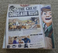 The Great Dinosaur Rush Board Game 2-5 players 10 & up Complete Excellent