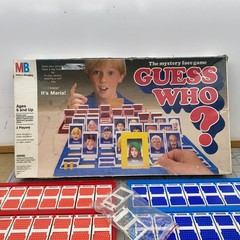Guess Who? Board Game Milton Bradley Vintage 1991 95% Complete With Box