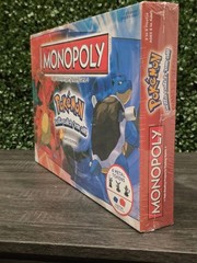 Monopoly Pokemon Kanto Edition Board Game with 6 Metal Tokens – New Sealed