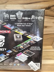 MONOPOLY Call of Duty Black Ops Edition Board Game 2018 Factory Sealed NIB