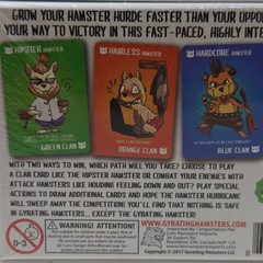 Gyrating Hamsters Fast Paced Interactive Strategy Card Game Brand New