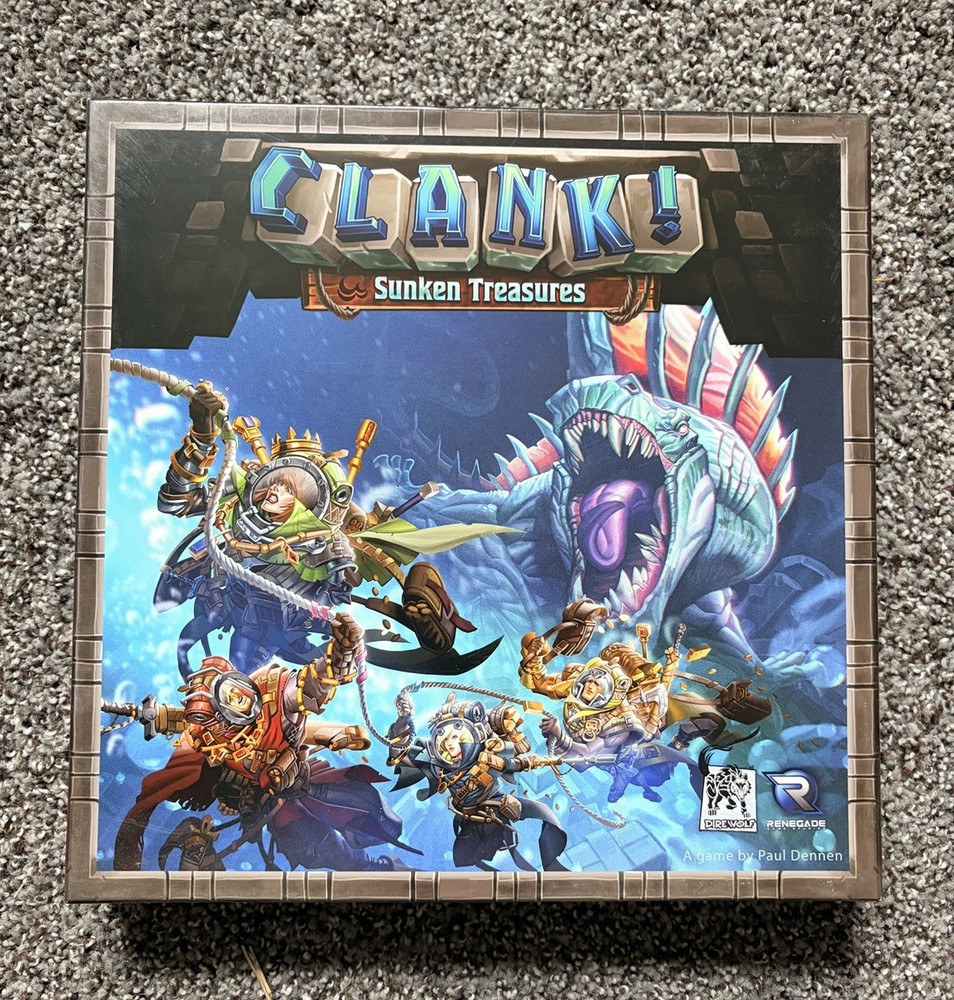 Renegade Game Studios Clank! Sunken Treasures Expansion Pack Fantasy 12+ 2017