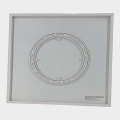 WS Game Company Scrabble Bianco Edition with Rotating Wooden Game Board