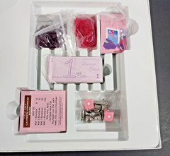 2009 Monopoly Boutique Edition Pink Floral Complete Charms Keepsake Y2K