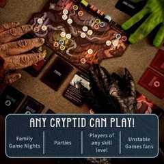 Twisted Cryptids Board Game: Creative Thinking, 30-60 Min Play, 2-4 Players