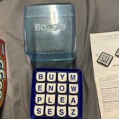 BOGGLE Word Search Game – 1999 – COMPLETE! – Fun For All Ages! Complete