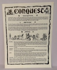 Conquest Games Wargame Conquest (1974 Ed) Combine Land And Sea