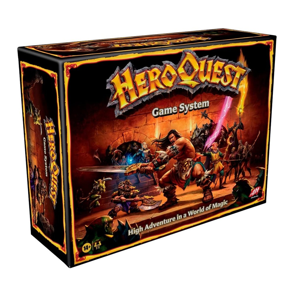 Monopoly Avalon Hill Heroquest Game System Fantasy Miniature Dungeon Crawler