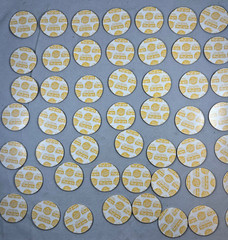 The Simpsons POGS 1994 SkyCaps Bongo Complete 50 Character Set NEAR MINT