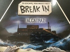 **BREAK IN** Alcatraz; Board Game Ages 10 Years And Up – Brand New