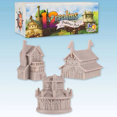 12 Realms Building Pack – Inn Stable Bazaar Miniature – Mage Company – Sealed