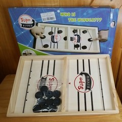 Fast Sling Puck Game Paced SlingPuck Winner Board Toys Family Games