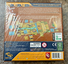NEW Beer & Bread Board Game by Capstone Games In Shrink Wrap Plastic