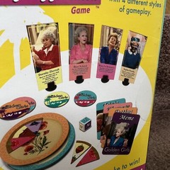 The Golden Girls Any Way You Slice It Party Game Spinmaster Cardinal Cheesecake