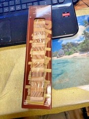 Tumbling Towers Stacking Game -72 Piece Set -Wood CRAFT Blocks,