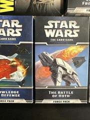 Star Wars LCG Card Game Lot With Watchmen Decks 7 Different New Unopened