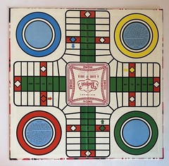Vintage Whitman’s Pachisi/Parcheesi: A Game of India Board Game Complete