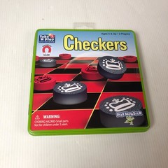 Take ‘N’ Play Anywhere Magnetic Checkers Travel Game by Play Monster Ages 5+