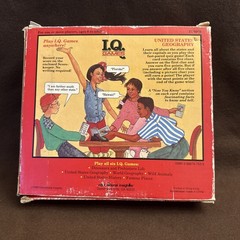 Collectible I.Q. Games United States Geography 1989