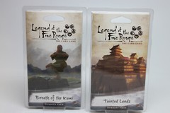 Legend of the Five Rings The Card Game: Lot of 9 Dynasty & 1 Clan Pack
