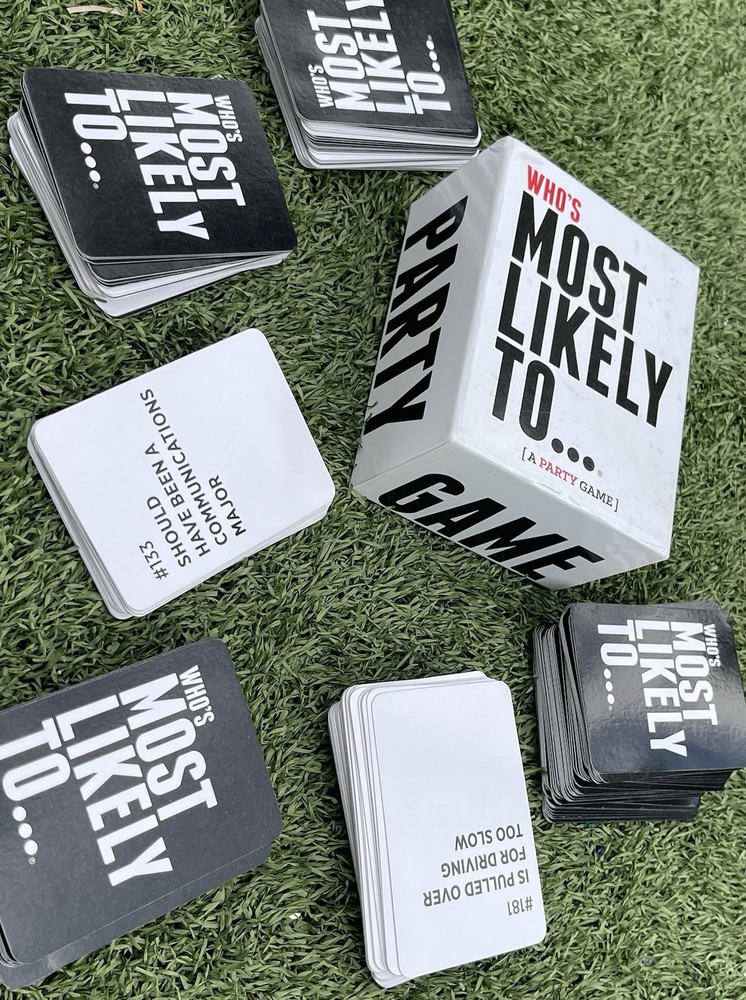 Who’s Most Likely To Card Game For Parties And Get Togethers
