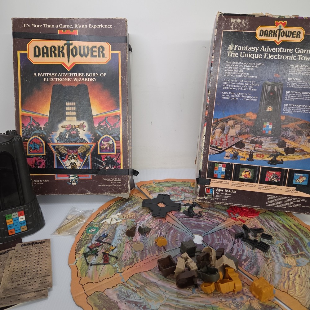 Dark Tower Board Game 1981. Tower Not Working. Near Complete. See Description.