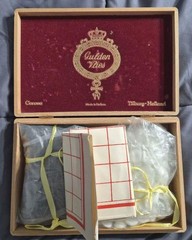 Vintage Set of GO Stones – Blck and White 180 each plus Go Paper Board