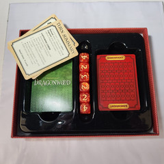 Gamewright DRAGONWOOD, Game of Cards, Dice & Daring, Kids Learn, 100% Complete