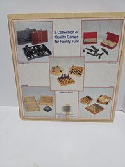 Vintage Solid Wood Chinese Checkers Game Board By Pavilion Oak Finish 1987
