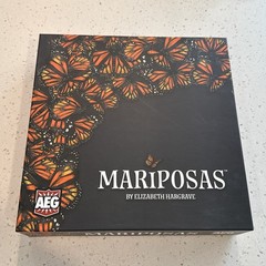 Mariposas Board Game From AEG New Created By Elizabeth Hargrave of Wingspan Fame