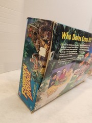 1992 Forbidden Bridge Board Game Milton Bradley WORKS *Missing 3 Cardboard Sides